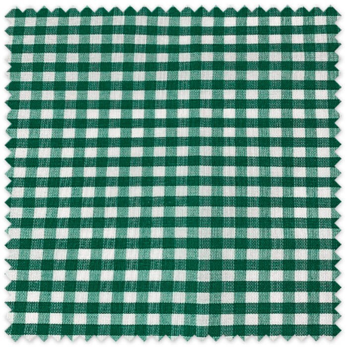 tela cuadros vichy verde andalucia para ropa de bebe