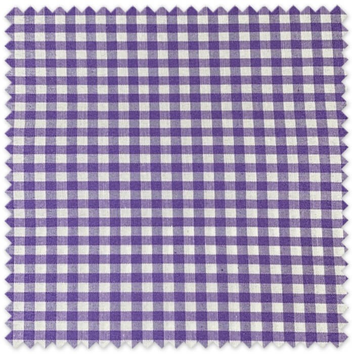 tela cuadros vichy lila para ropa de bebe