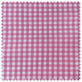 tela vichy rosa claro para vestidos y ranitas de bebe