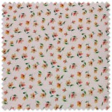 tela doble gasa flores fondo rosa suave muselina algodon infantil tela bebe para arrullos ropa bebe costura