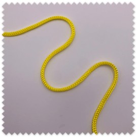 cordón trenzado 4mm amarillo al mejor precio