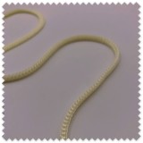 Cordón Trenzado 4 mm Crudo | Cordón de Algodón Natural para Costura y Manualidades