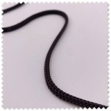 Cordón Trenzado 4 mm Marrón | Cordón Decorativo para Costura y Proyectos DIY