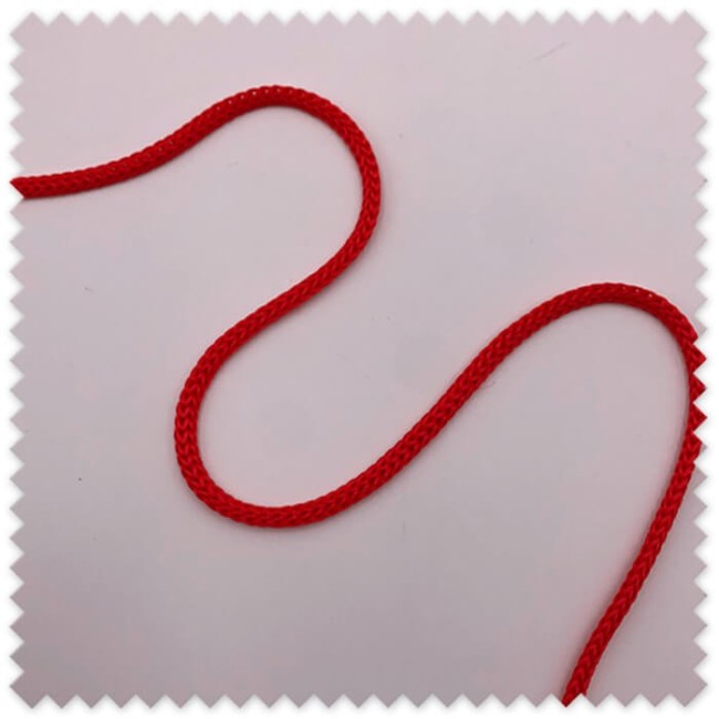 Comprar cordón rojo trenzado