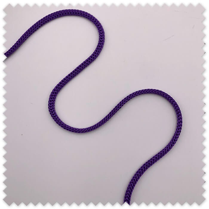 Comprar cordón trenzado morado
