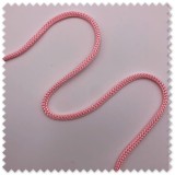 cordón rosa trenzado decoración