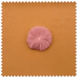 comprar Pompón Rosa Empolvado Plano Grande al mejor precio.