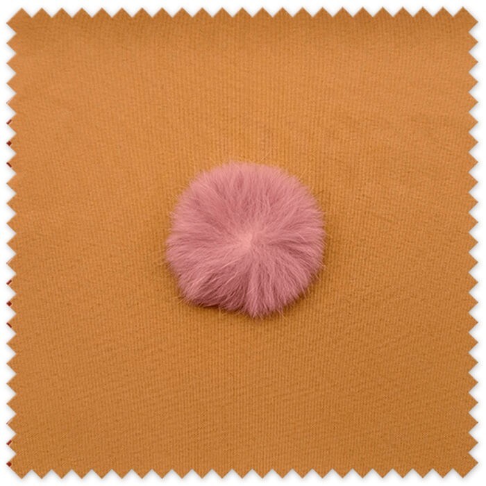 comprar Pompón Rosa Empolvado Plano Grande al mejor precio.