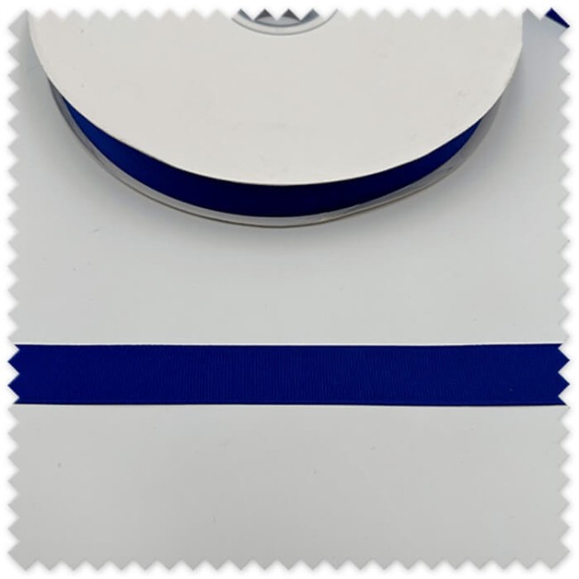 Cinta grosgrain azulón en rollo de 91 metros para costura, manualidades y decoración