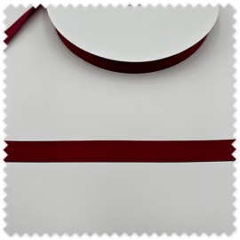 Cinta grosgrain granate en rollo de 91 metros para costura, manualidades y decoración