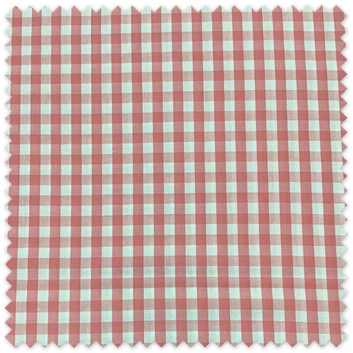 tela algodón rosa empolvado vichy para ropa y decoración