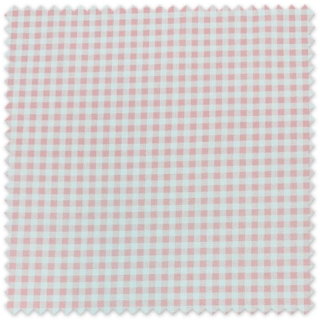 Comprar telas económicas Popelín algodón cuadros vichy rosa bebé 0,50 cm