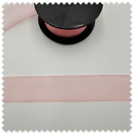 lazo organza rosa 20 metros oferta flash mercería online