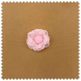 Flor de Tela Rosa Encaje Rosa al mejor precio