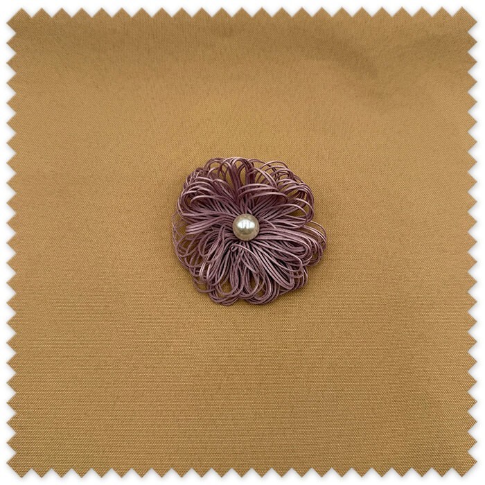 Flor de Hilos Perla centro Rosa Empolvado ofertas