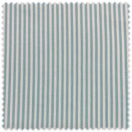 Tela de loneta tejida rayas verde agua ancho 2,80 m para tapicería y decoración