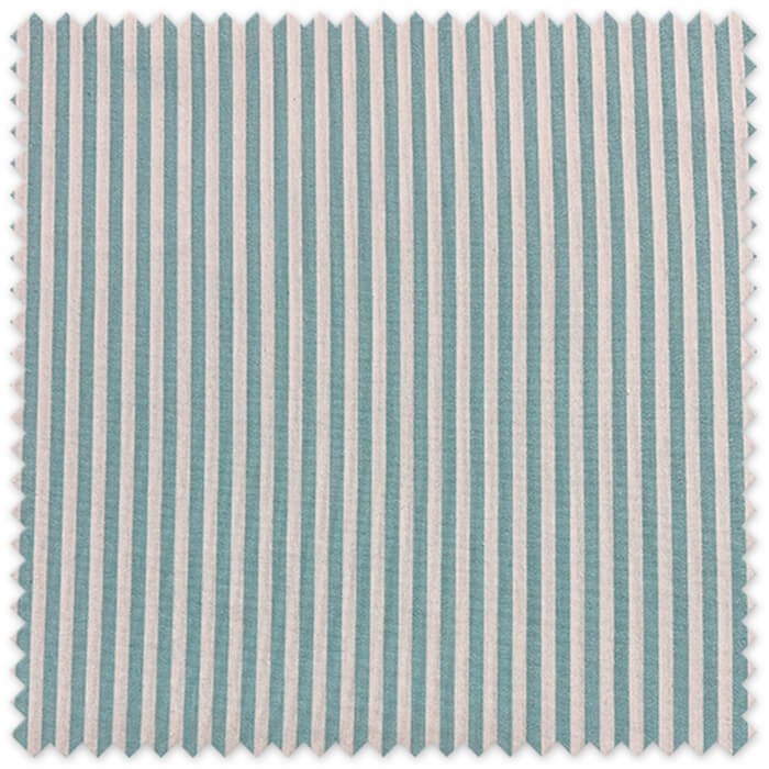 Tela de loneta tejida rayas verde agua ancho 2,80 m para tapicería y decoración