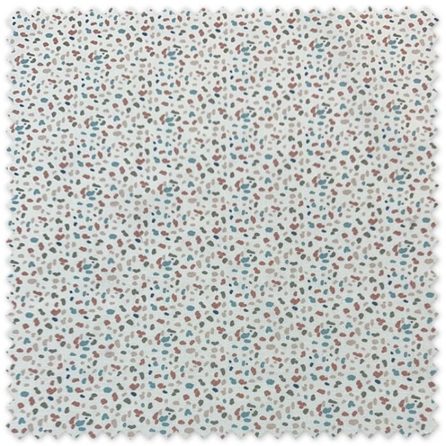 Popelín Confeti Rosa y Azul y Rosa Empolvado, la tela perfecta para moda infantil