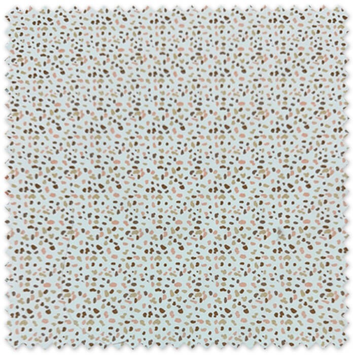 Popelín Confeti  Rosa, Marrón y Camel al mejor precio por metro