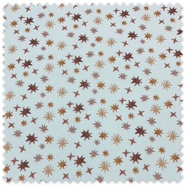 Comprar telas de Popelín Estrellas Tierra Grande