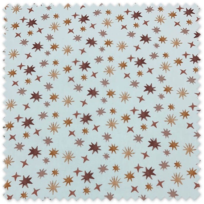 Comprar telas de Popelín Estrellas Tierra Grande