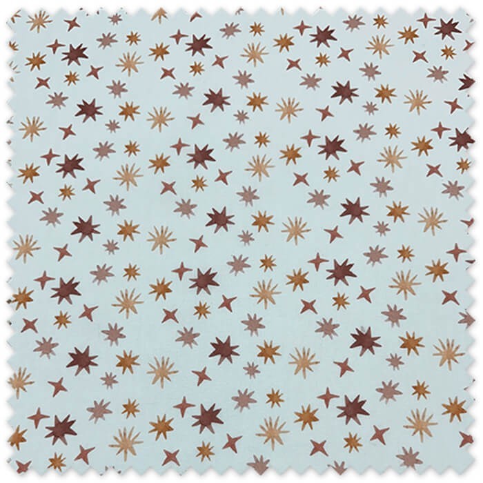 Comprar telas de Popelín Estrellas Tierra Grande