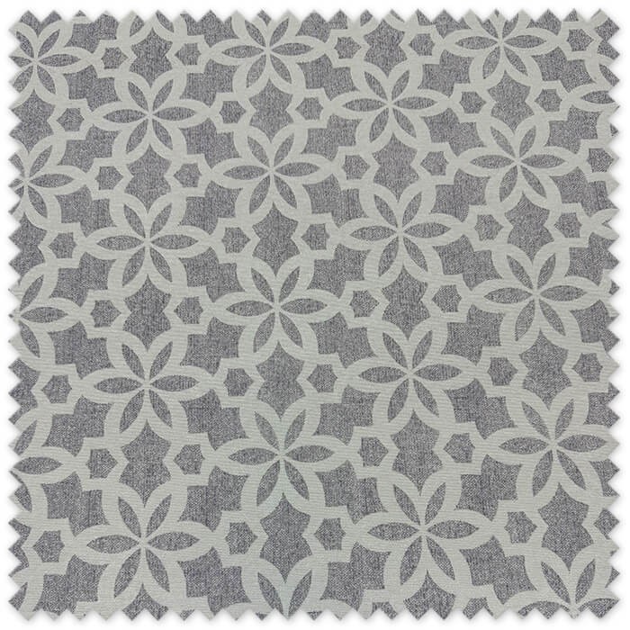 tela antimanchas floral gris para manteles