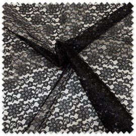 Tela Encaje Negro Económico | Encaje Barato por Metros