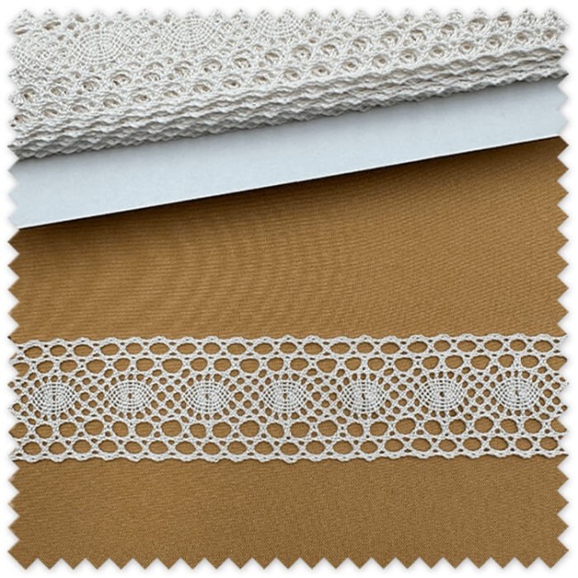 puntilla algodon blanca por metros
entredos blanco costura decorativa