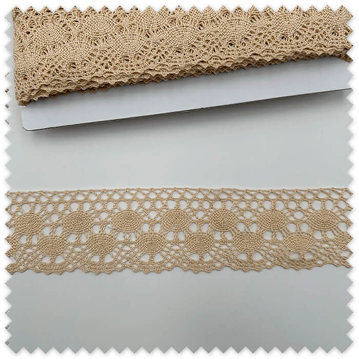 encaje bolillo ancho tono natural
puntilla algodon ancha por metros
