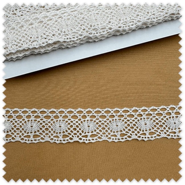 encaje bolillo blanco detalle
puntilla algodon blanca clasica