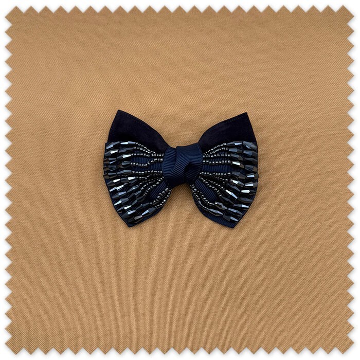 Lazo de piedras azul marino decorativo al mejor precio