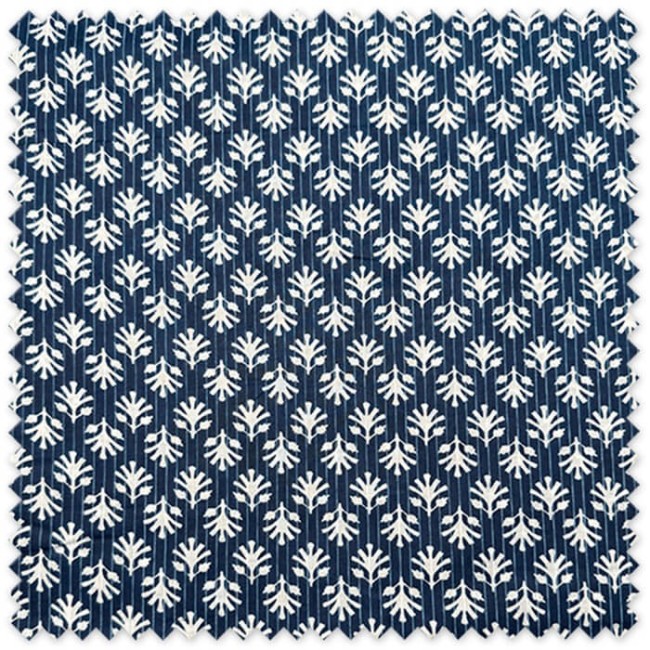 tejido algodón estampado vegetal elegante
tela algodón rayas y árboles blancos