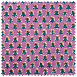 tela algodón lila para costura y decoración
algodón 100% estampado floral suave