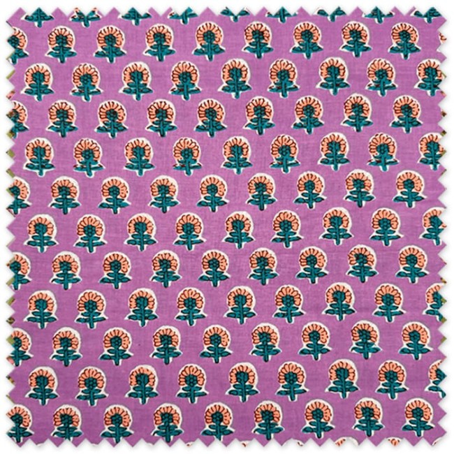 tela algodón lila para costura y decoración
algodón 100% estampado floral suave