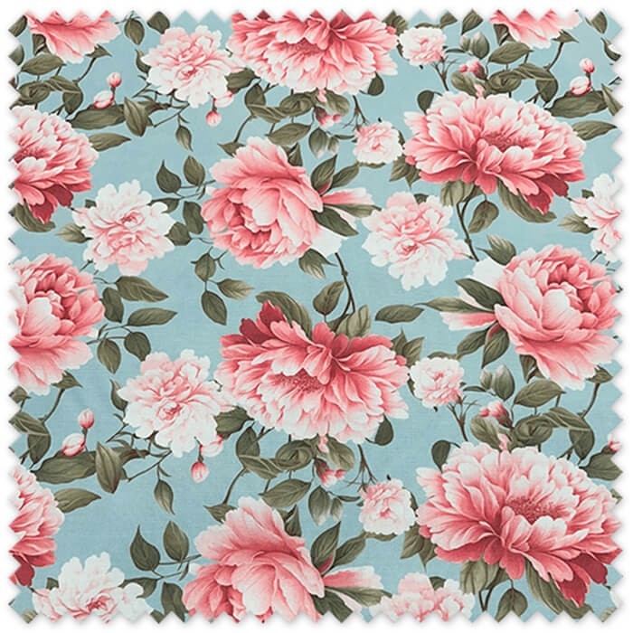 Telas de loneta diseño floral al mejor precio