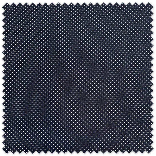 Tela Algodón Lurex Puntos Plata – Elegante y Brillante | Venta de telas online