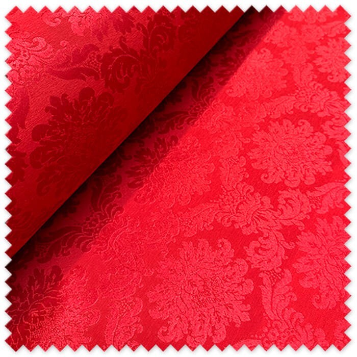 tela damasco rojo mediano
tela damasco elegante rojo decoracion