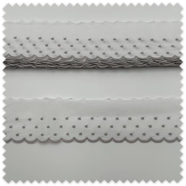 Comprar Tira bordada plumeti al mejor precio