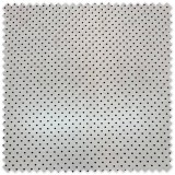 Tul flocado negro topos pequeños | Tela tul fina elegante por metros