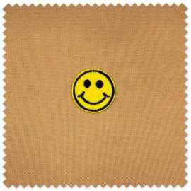 parche smiley termoadhesivo DIY
parche emoji para mochilas y vaqueros