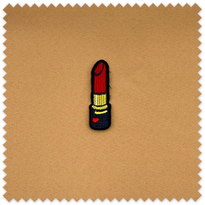 parche pintalabios para coser
aplique maquillaje decorativo ropa