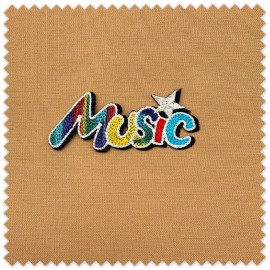 parche music colores para coser
aplique musical multicolor ropa
