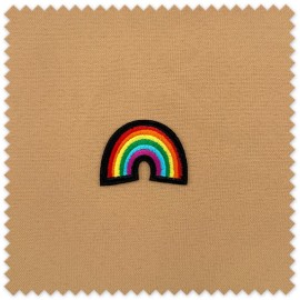 parche mini arcoiris para coser
aplique arcoiris infantil multicolor
