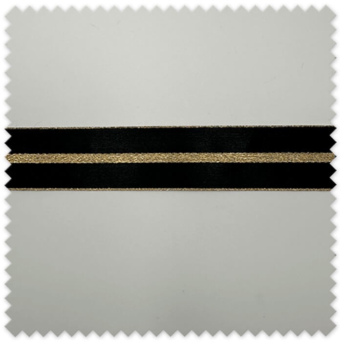 Comprar cintas de Oferta colores variados oro y negro, elegante