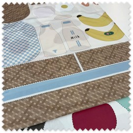 Panel juego infantil frutas y verduras – Tela educativa DIY por panel