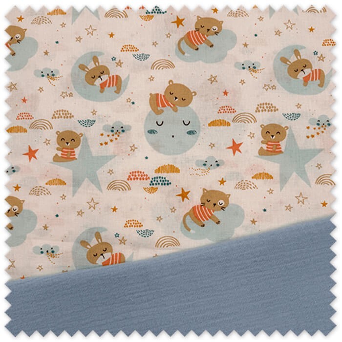 El combinado de tela especial para las confecciones infantiles más bonitas.