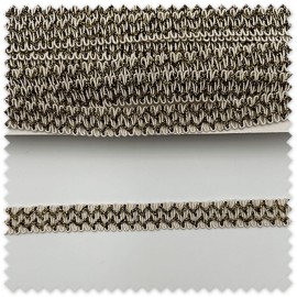 Pack 25 metros Pasamanería Lurex Oro y Blanco