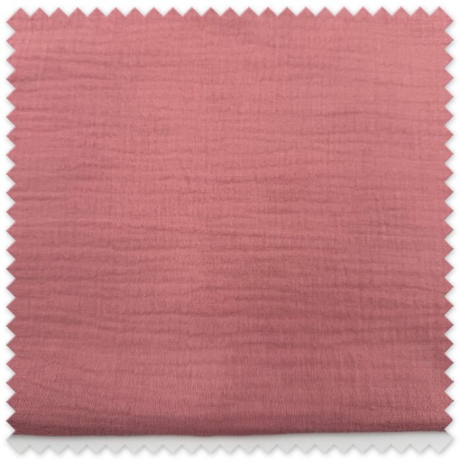 comprar Retal doble gasa bambula rosa algodón