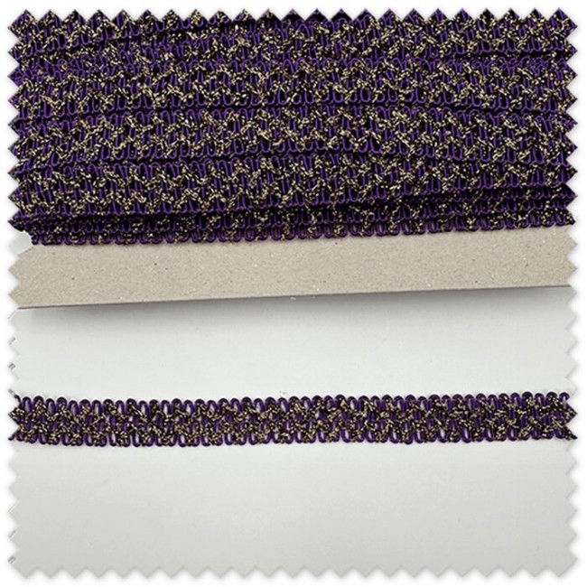 Pack 25m Pasamanería Lurex Oro y Morado al mejor precio